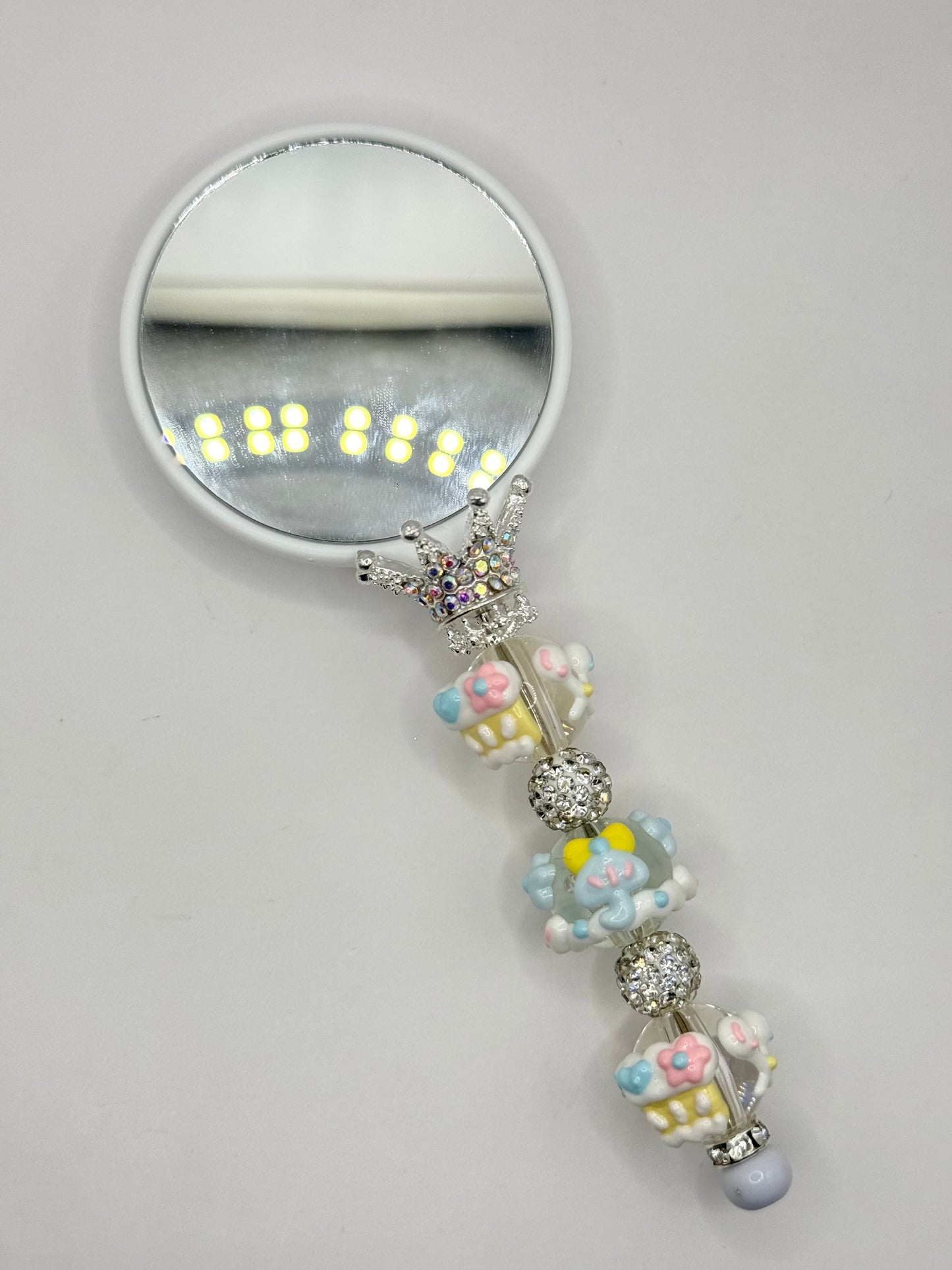 Macaron Beaded Mirror