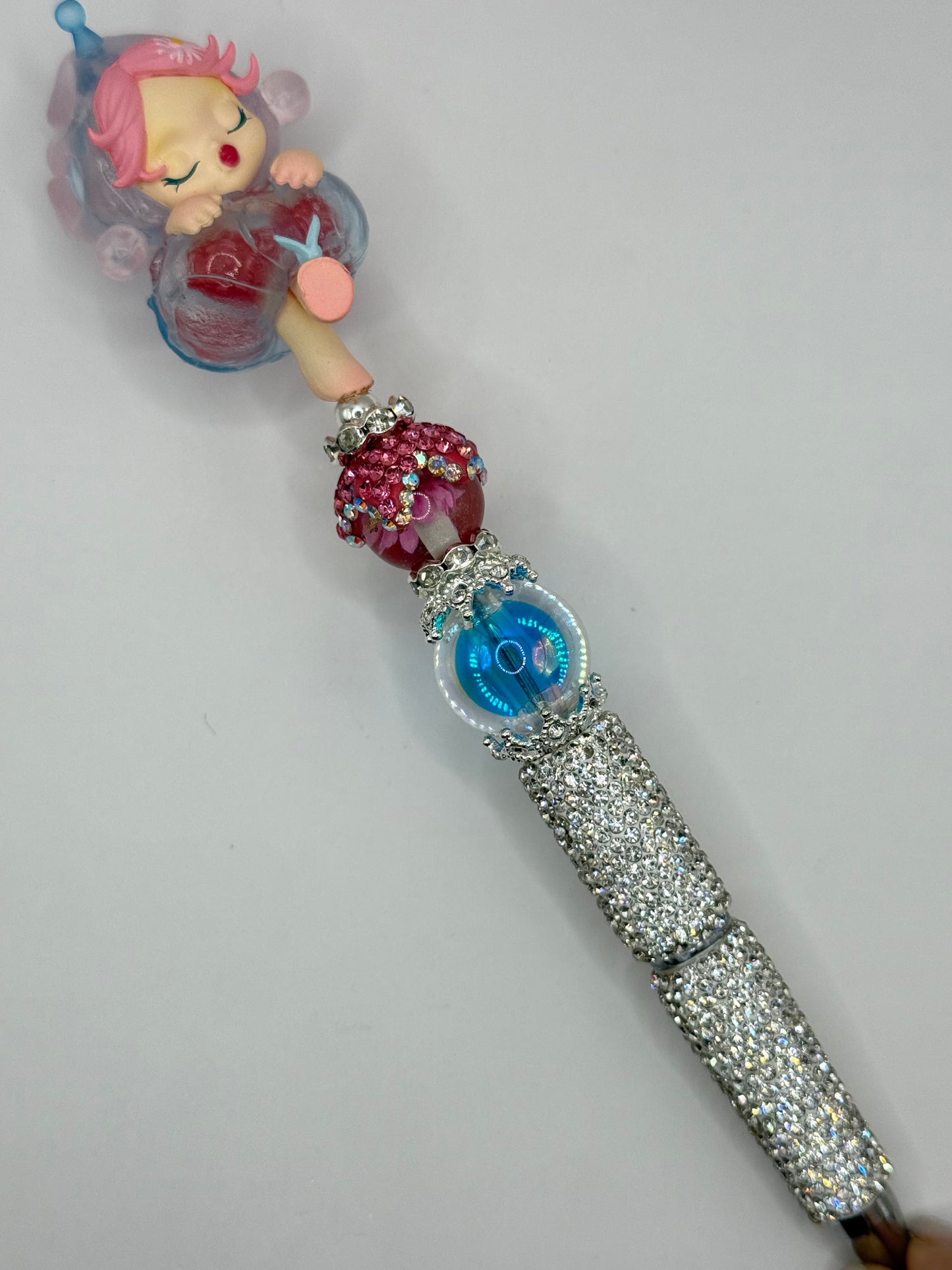 “GIRL TOPPER” Bling Beaded Pen