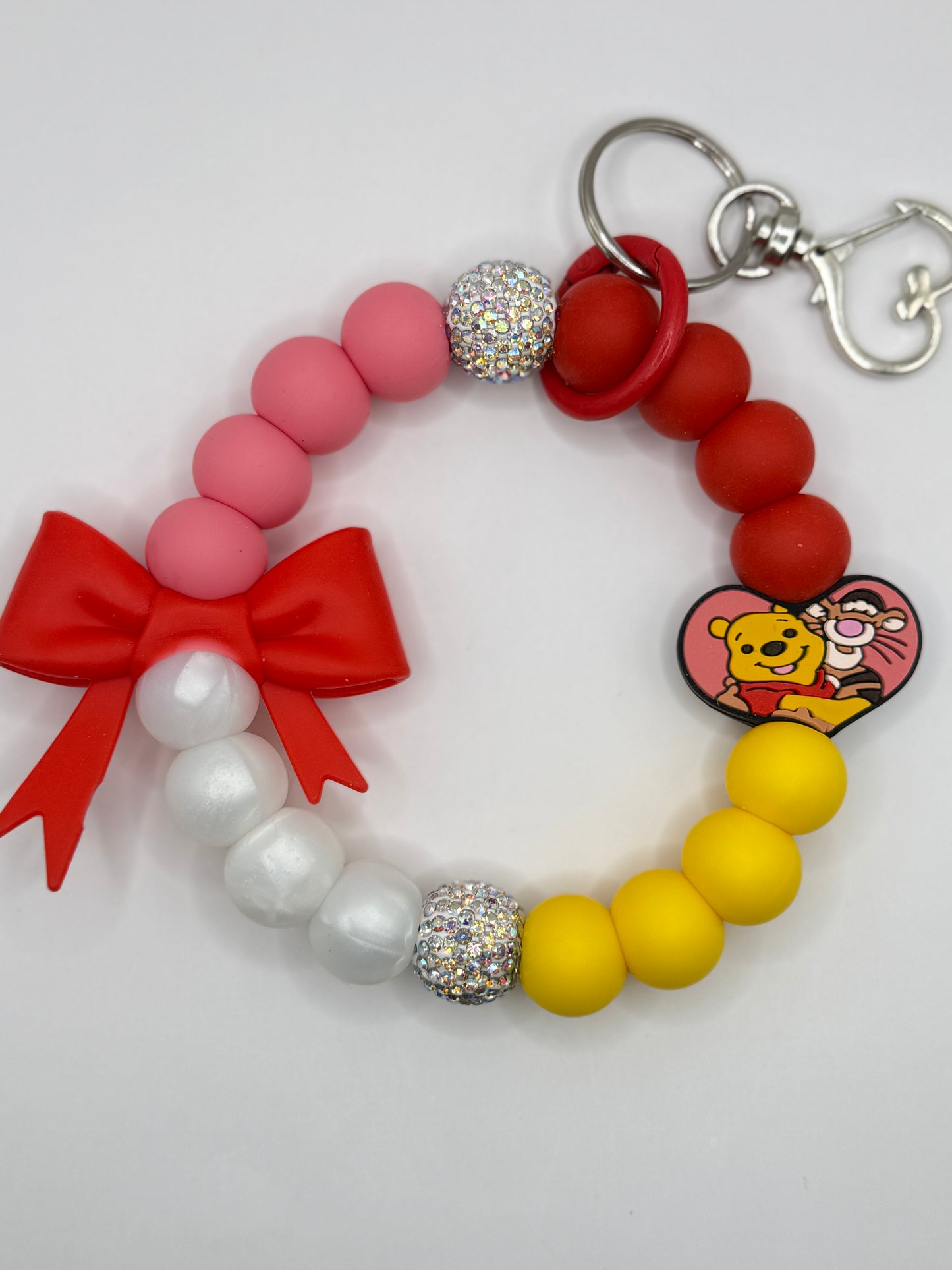 “CHARACTER 005” Silicone Wristlet Keychain