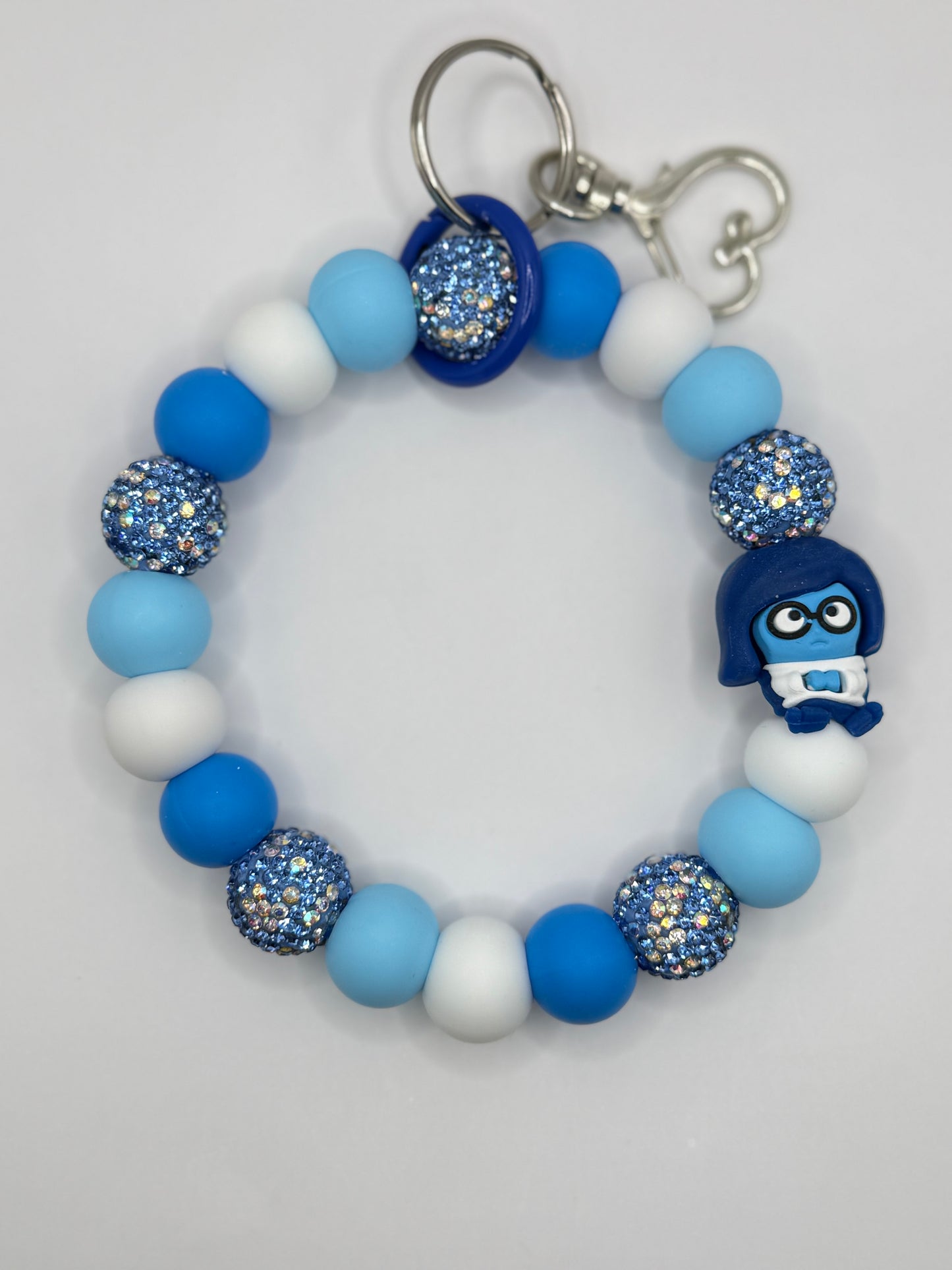 “CHARACTER 003” Silicone Wristlet Keychain