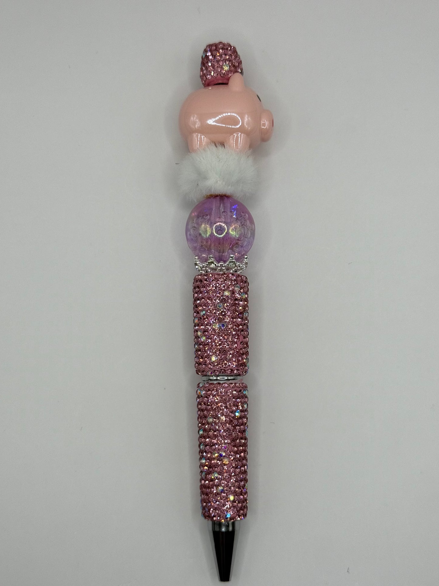 “PiG” PiNK Bling Beaded Pen