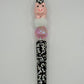 “PiG” Black Bling Beaded Pen