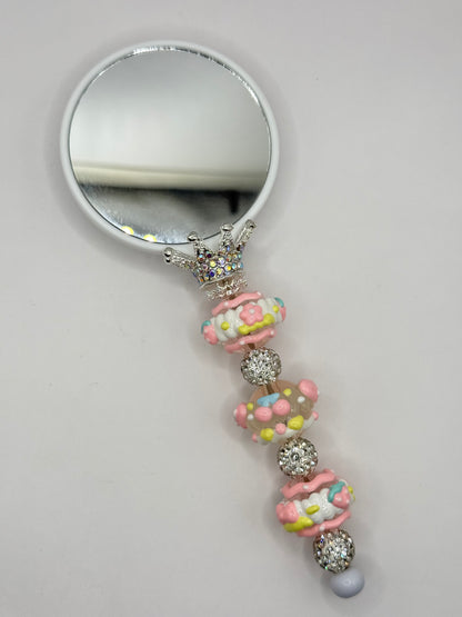 Macaron Beaded Mirror