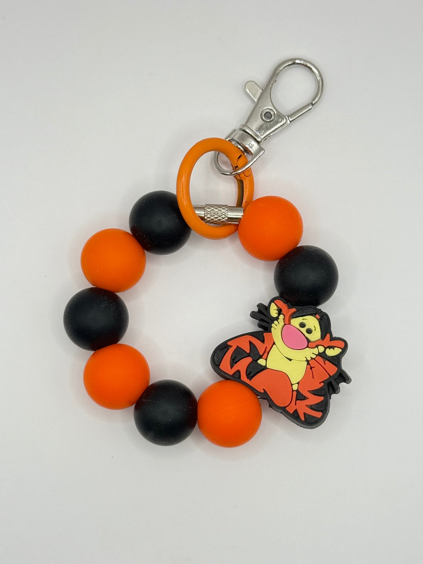 “FRIENDS” Silicone and Crystal Bag Charm Keychain