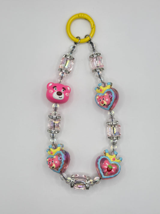 “PINK BEAR” Phone Charms / Bag Charms