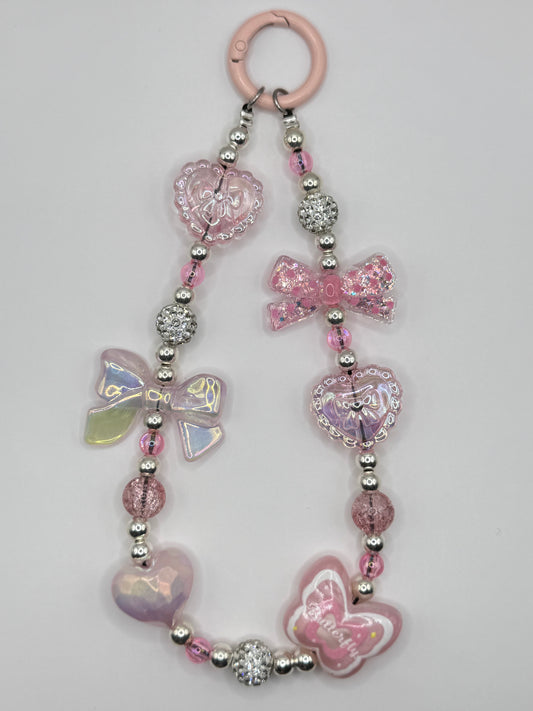 “PINK BOW” Phone Charms / Bag Charms