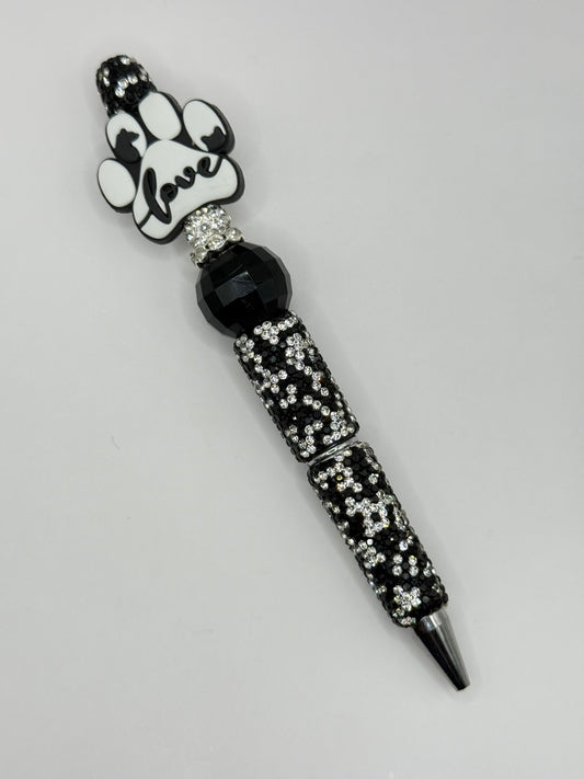 “PAW LOVE” Bling Beaded Pen