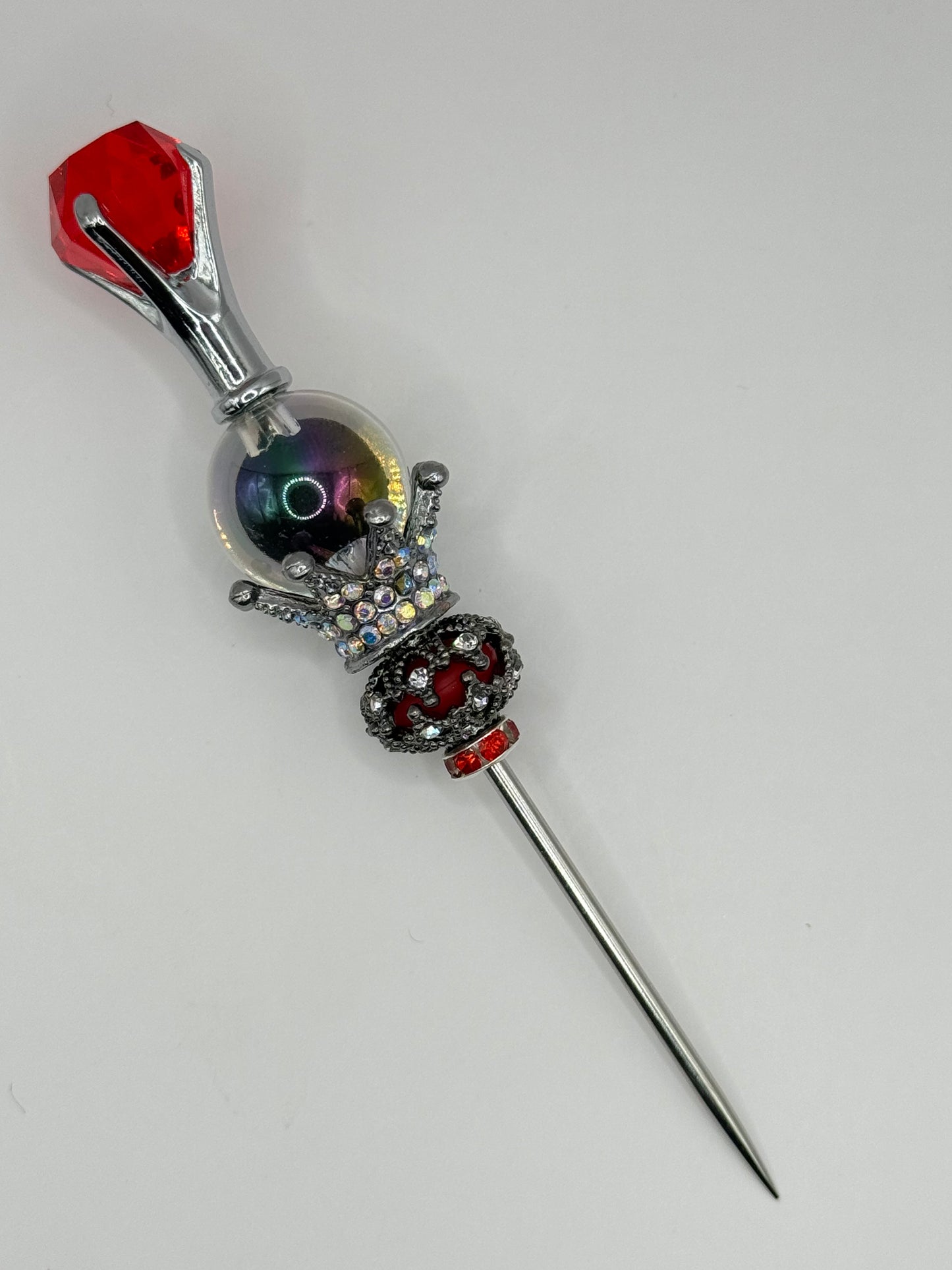 “DIAMOND TOP” Purple Pokey Tool For Making Snowglobe Cups 4.7”