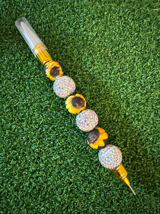 Rhinestone Beaded Wax Pen