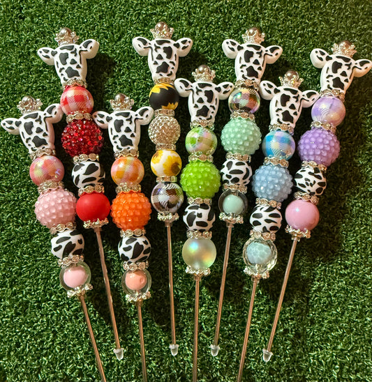 “MOO COW” 6 Inch Pokey Tools For Making Snowglobe Cups