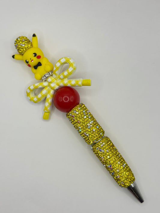 “P-CHOO” Beaded Pen