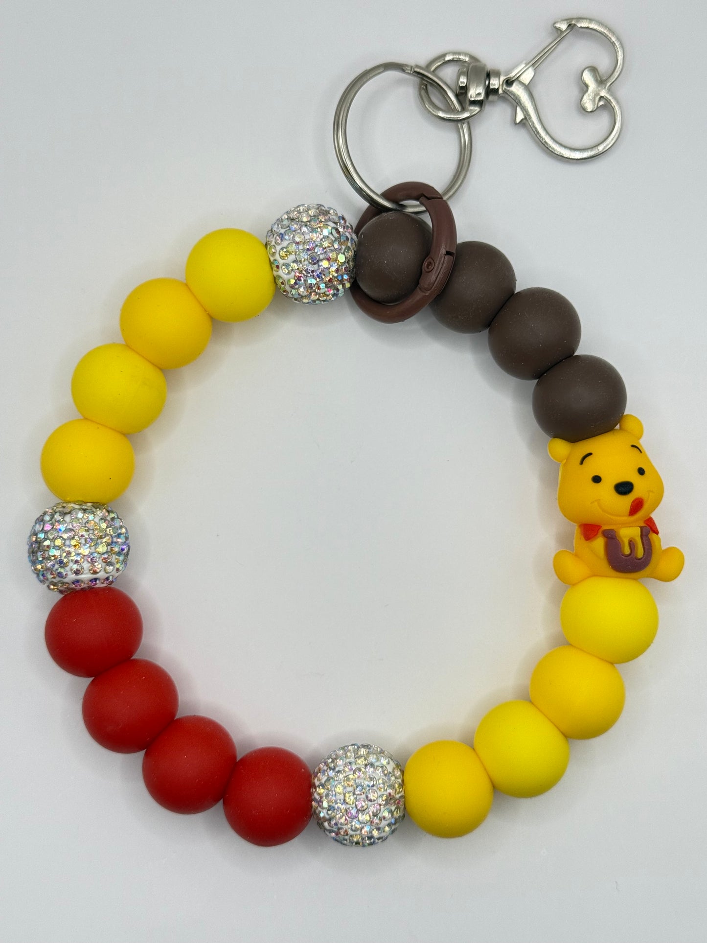 “CHARACTER 006” Silicone Wristlet Keychain