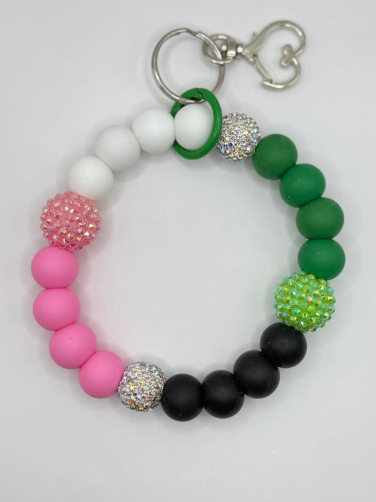 “Wick” Silicone Wristlet Keychain