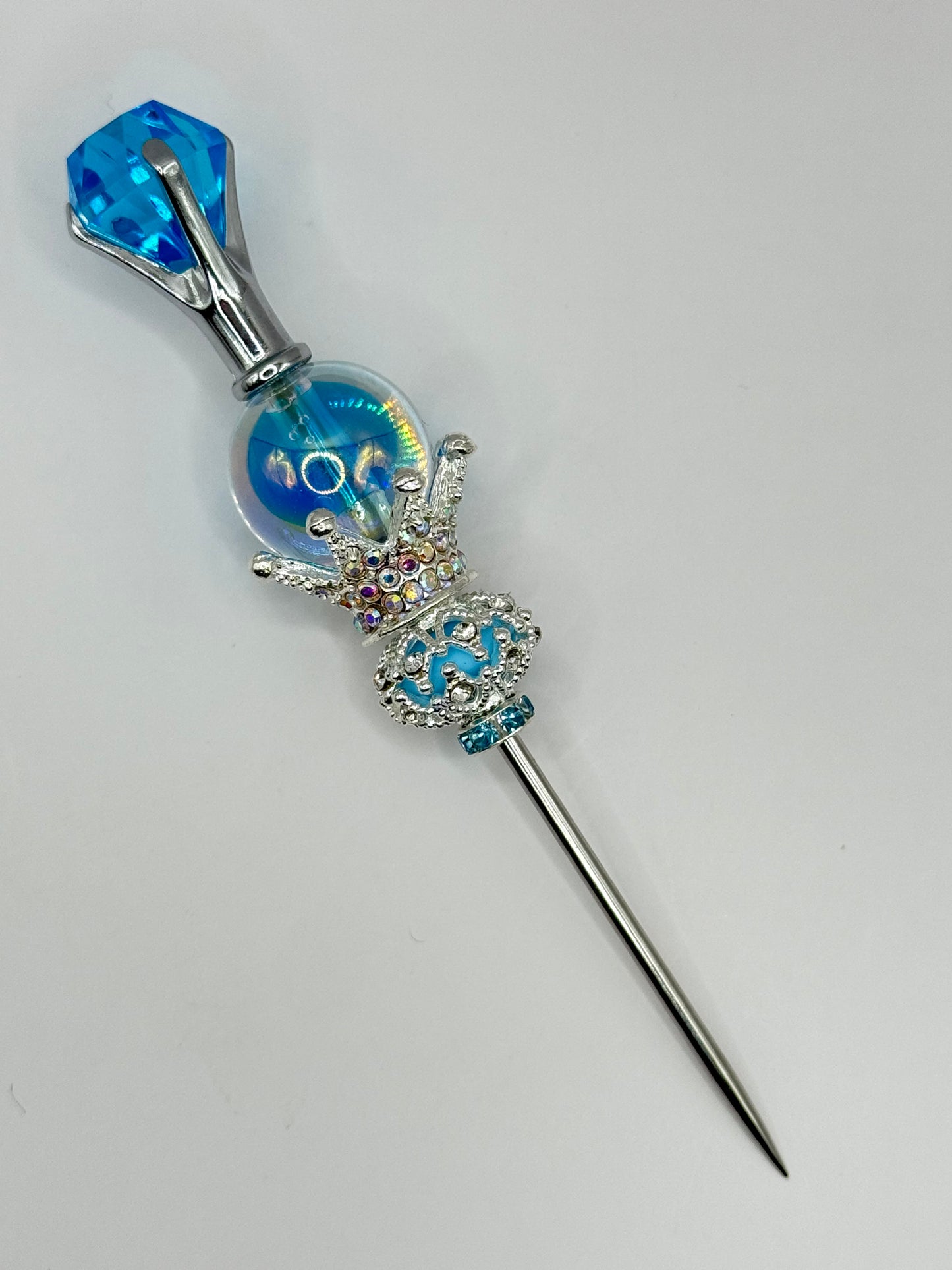 “DIAMOND TOP” Purple Pokey Tool For Making Snowglobe Cups 4.7”