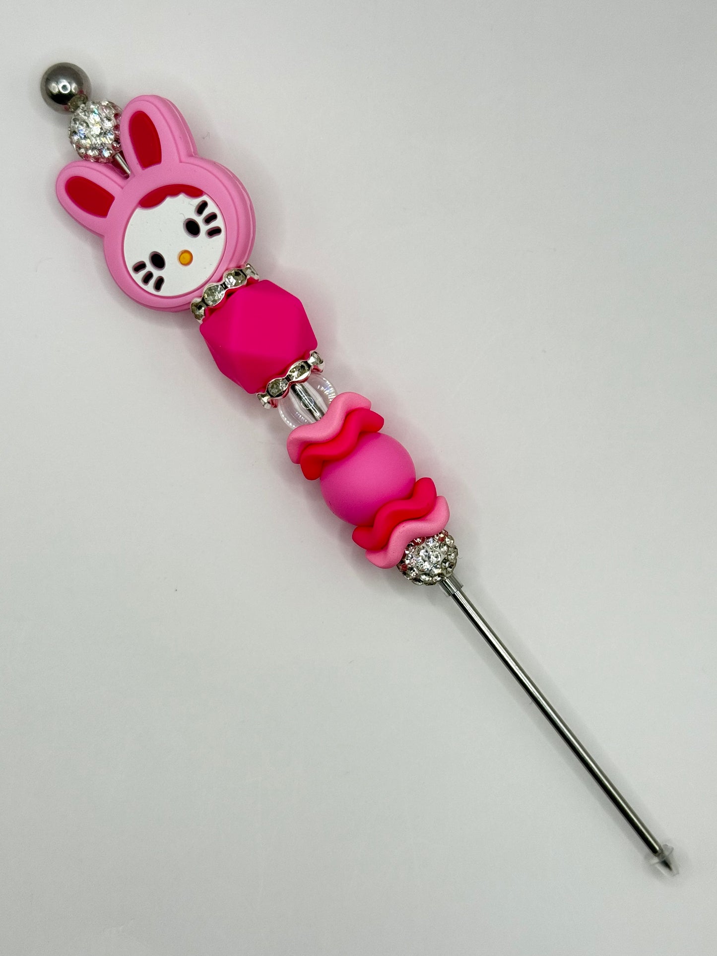 “BUNNY KITTY” Pokey Tool For Making Snowglobe Cups 6”