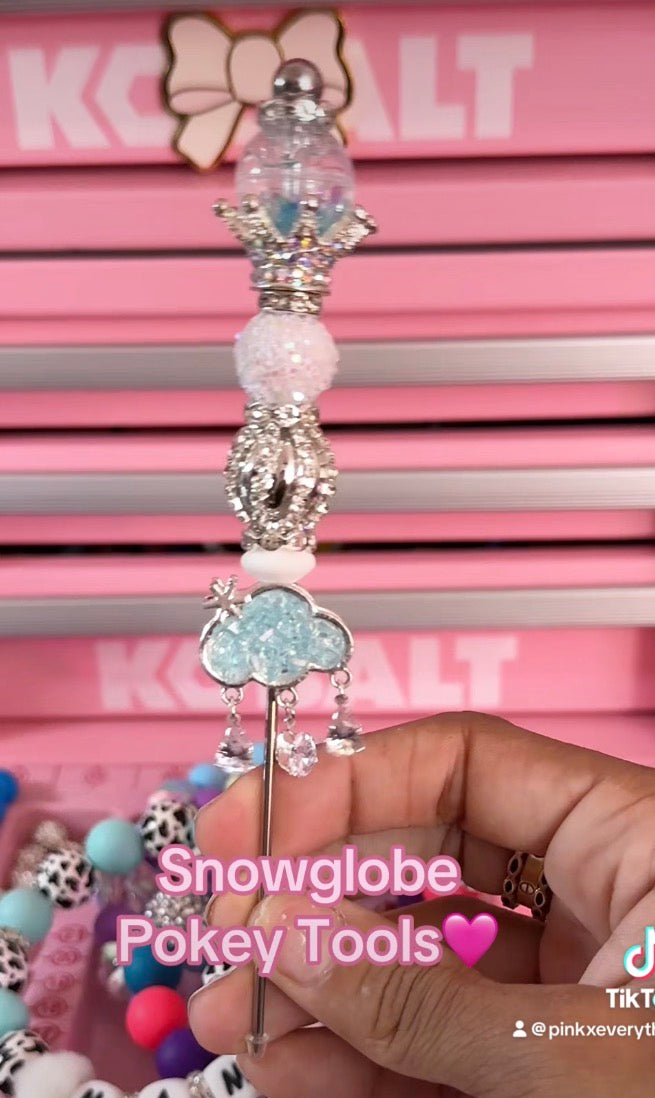 “CLOUD GIRL” Pokey Tool For Making Snowglobe Cups 6”