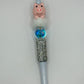 “PiG” Half White Bling Beaded Pen