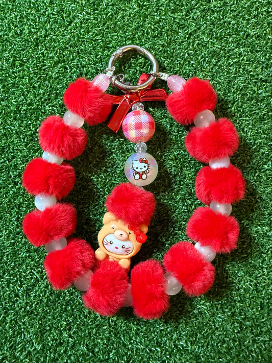 Fluffy Color Changing Phone Charms/Bag Charms