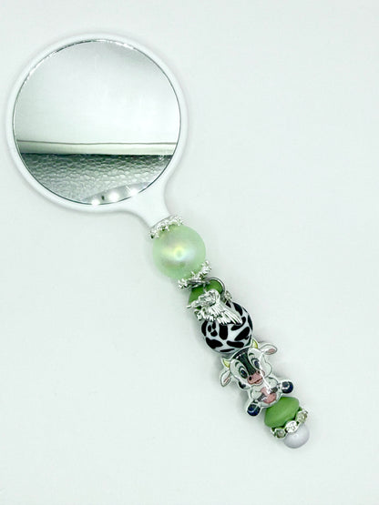 Custom Beaded Mirror