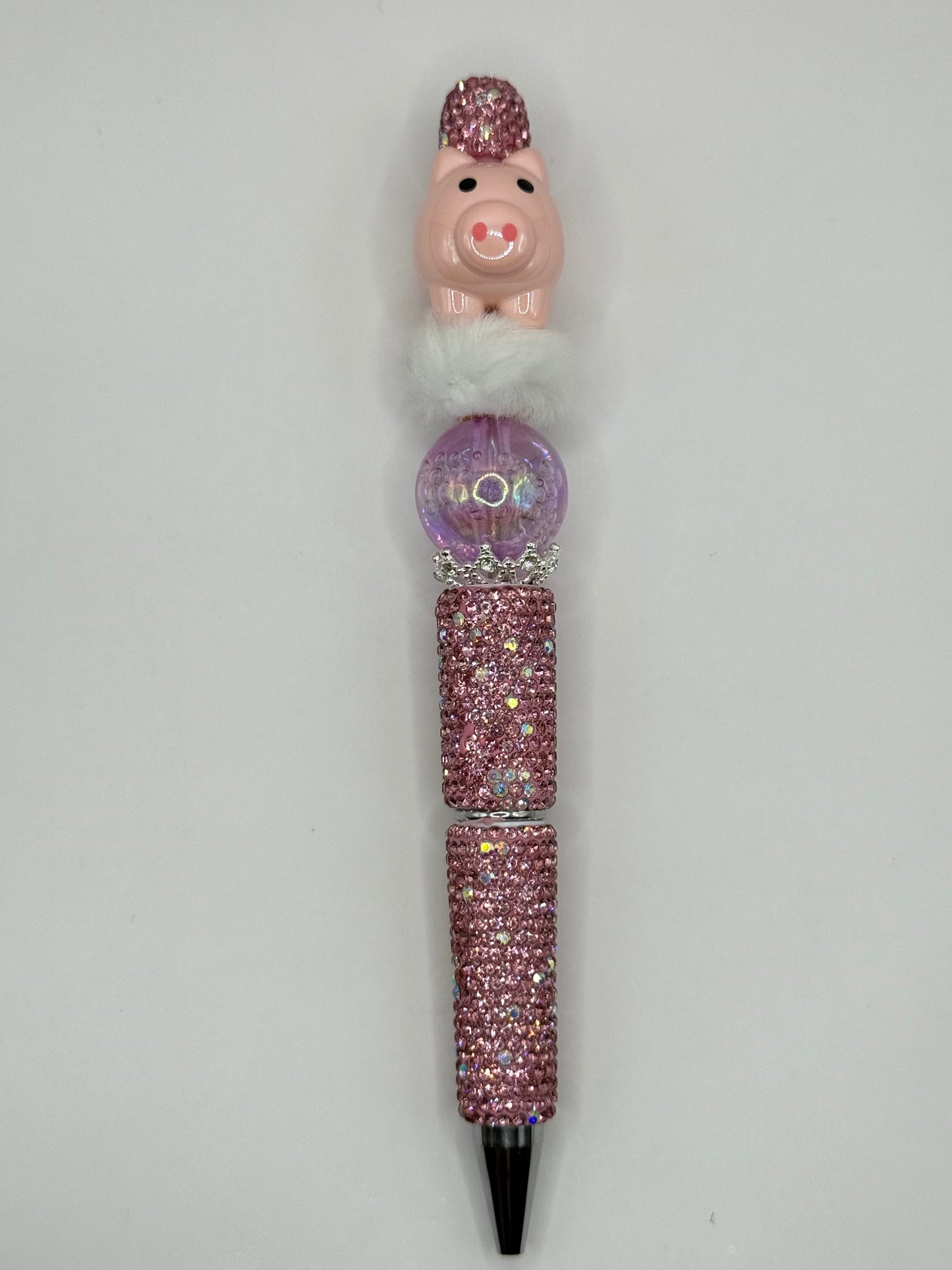 “PiG” PiNK Bling Beaded Pen