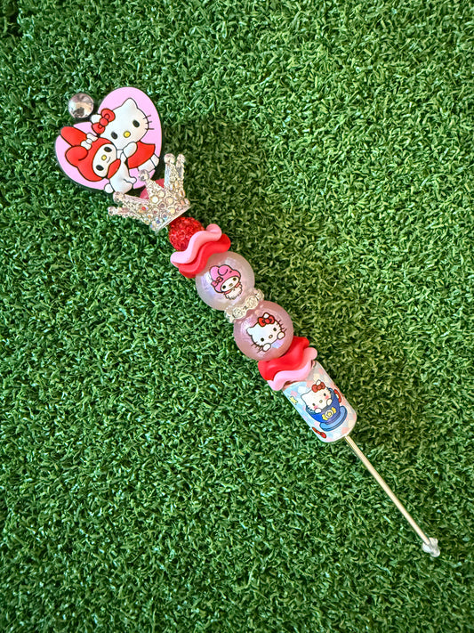 “KITTY HUG” Pokey Tool For Making Snowglobe Cups 6”