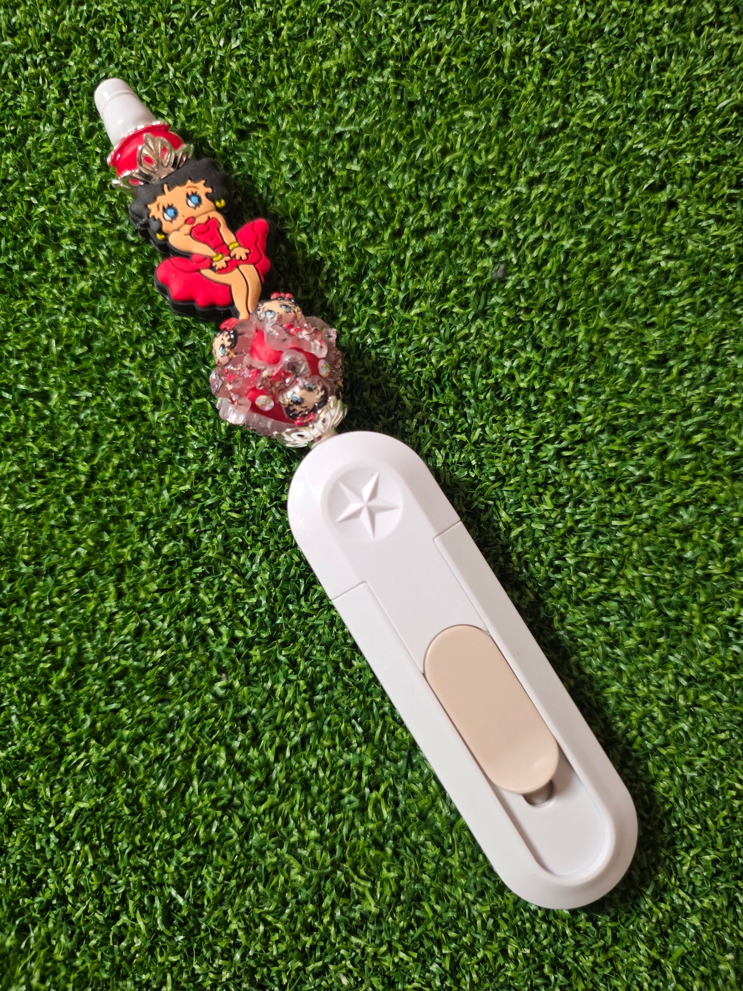 Custom Beaded Box Cutter Tool